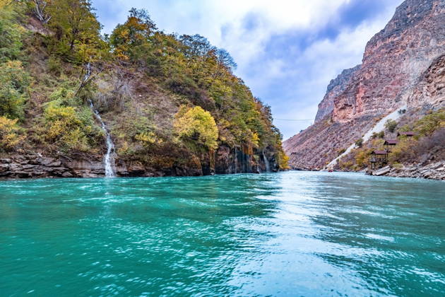 Сулакский каньон, катер по Чиркейскому водохранилищу и бархан Сарыкум
