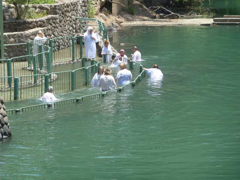 Путями Иисуса Христа и крещение в реке Иордан с пастором - фото 1