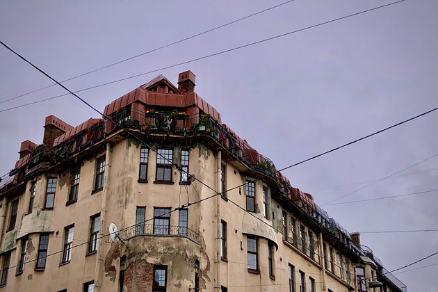 Виды От классики до модернизма по закулисью питерских дворов