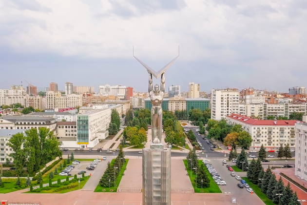 Экскурсия по Самаре и смотровая площадка ж/д вокзала на транспорте туристов