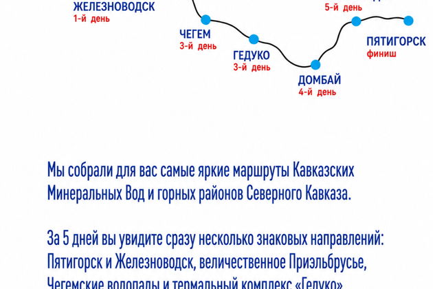 Фото к экскурсии Кавказская мозаика