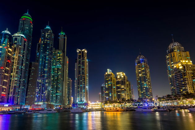 Виды Ночной Дубай: эксклюзивные локации
