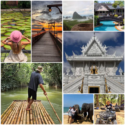 Аватар: Гигантские кувшинки. Самет Нангше. Слоны. Плоты. Квадроциклы. Закат