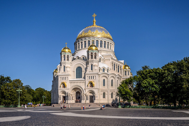 Петергоф кронштадт на машине