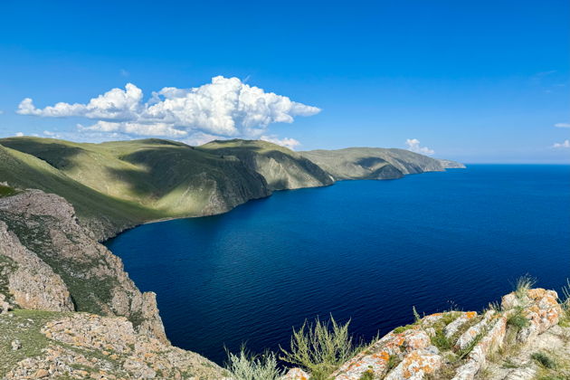 Виды По осенним степям Прибайкалья на внедорожнике. Первый лёд.