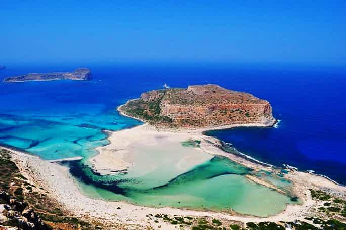 Balos blue lagoon and Gramvousa - the pirate's island
