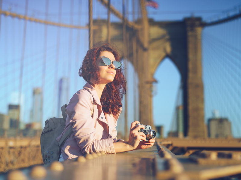 Фотосессия на Бруклинском мосту и в районе DUMBO - экскурсия в Нью-Йорк, США