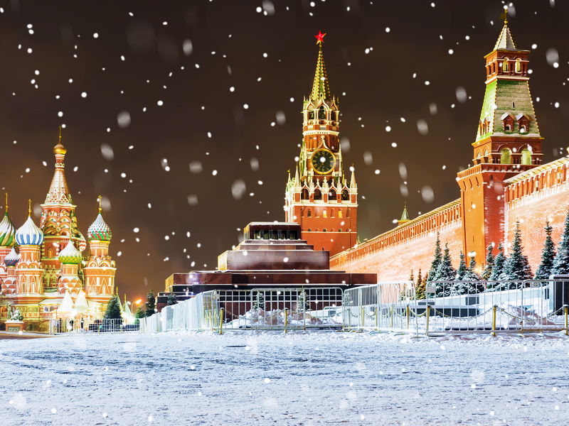 Мавзолей Ленина и Кремлевский некрополь