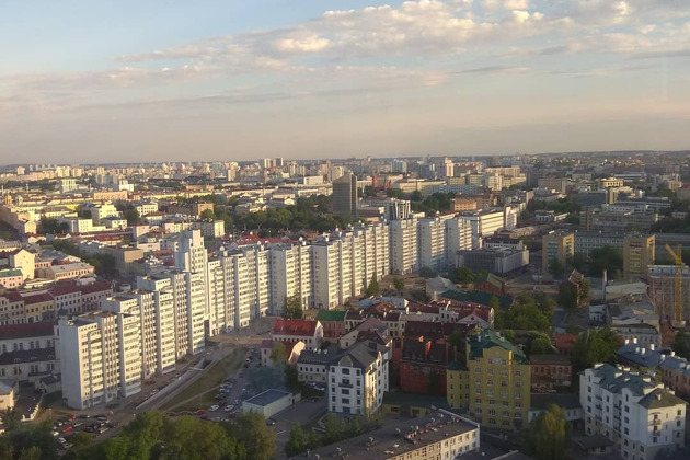 Минск из глубин средневековья к современному мегаполису