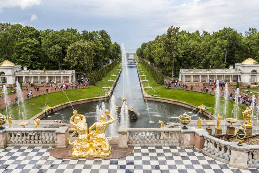 Дворцы и парки Петергофа с возвращением на метеоре - фото 6