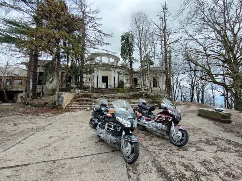 На круизном мотоцикле — на гору Ахун  - фото 3