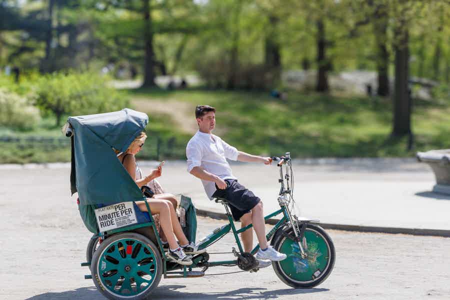 Поездка с ветерком по Центральному парку на велорикше - фото 6