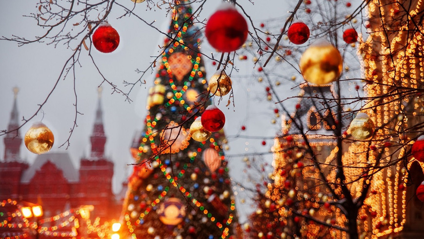 Волшебство новогодней Москвы