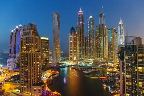 Экскурсия по ночному Дубаю с морской прогулкой на Доу