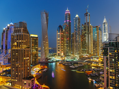 Экскурсия по ночному Дубаю с морской прогулкой на Доу