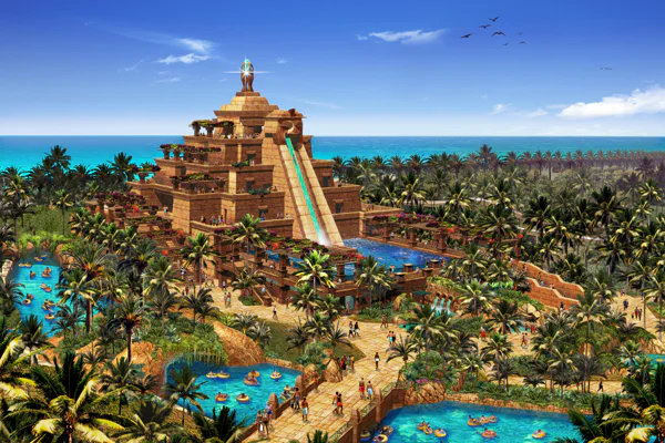 В аквапарк Aquaventure Atlantis из Шарджи — фото 3, Шарджа | Покатаем