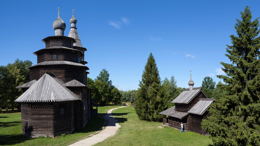 Музей деревянного зодчества «Витославлицы» и Юрьев монастырь
