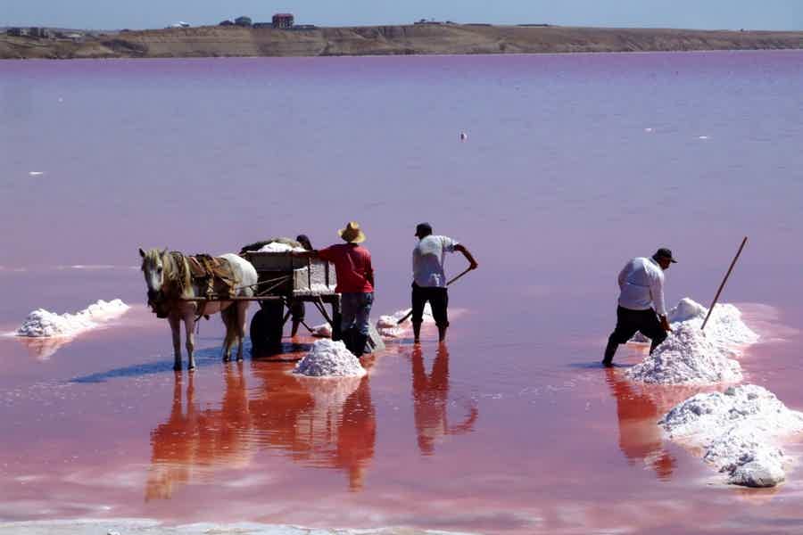 Экскурсия из Баку: Розовое озеро, Карамельные горы и Хыналыг (обед включен) - фото 3