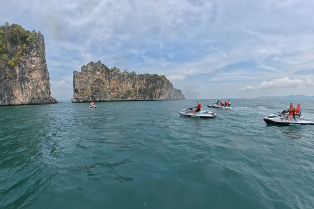 4 часа на гидроциклах (jetski) по островам Пхукета