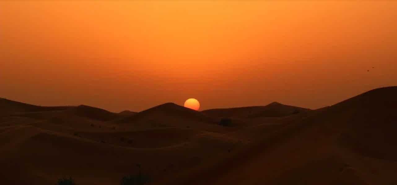 Восход солнца в пустыне на квадроциклах - фото 6