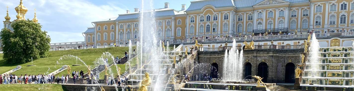 В Петергоф по воде: Нижний парк с фонтанами (включены билеты в парк)