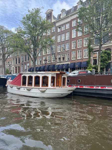 Комбинированный тур пешком 2 часа, а затем на лодочке по Амстердаму 2 часа - фото 16