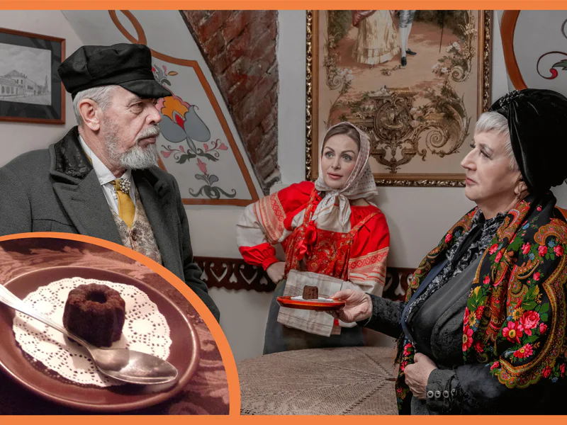 «Обед с историей»: театрализованный обед от кафе-музея «Русские традиции» — фото 3, Калуга | Покатаем