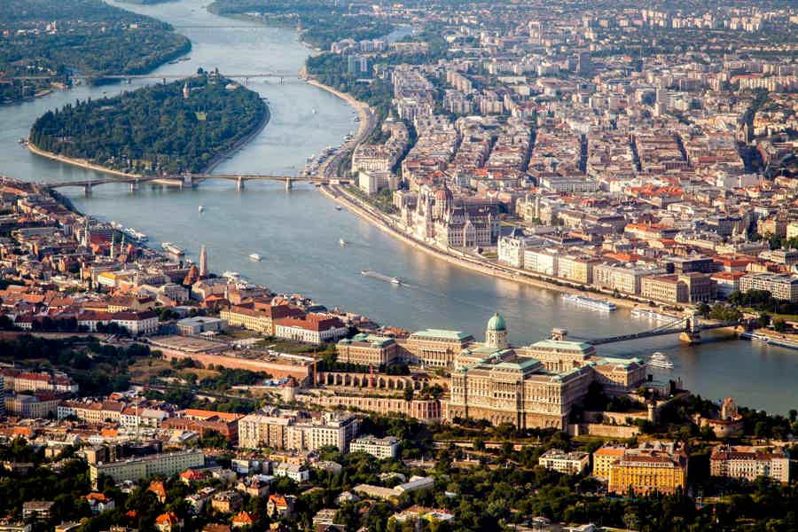 Прогулочный полет на самолете над Будапештом - фото 5