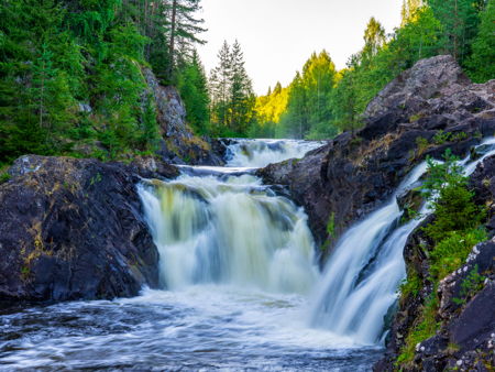 Водопад Белые мосты