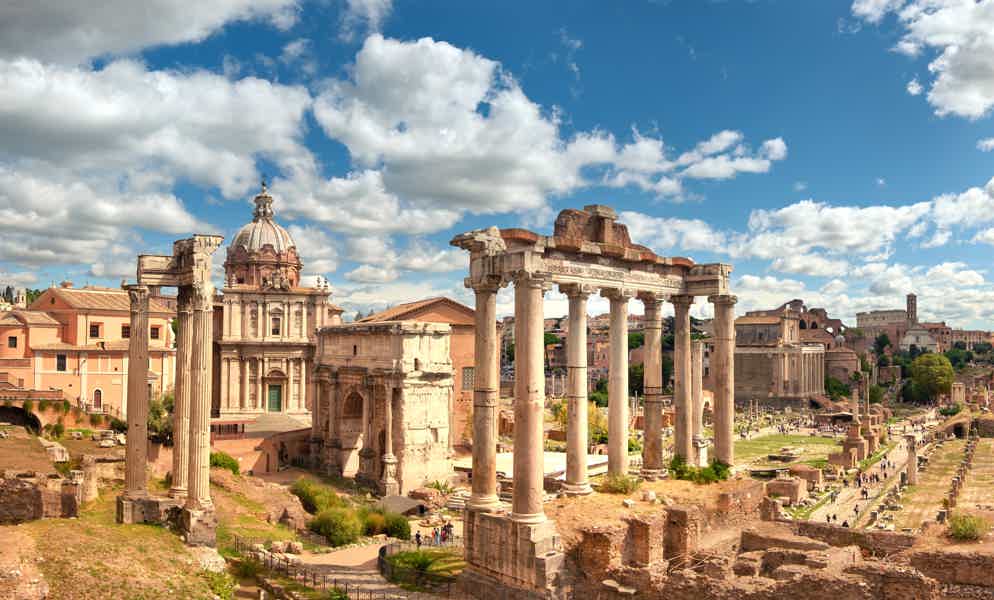 From Rome: Palatine Hill, Colosseum and Roman Forum Guided Tour - photo 4