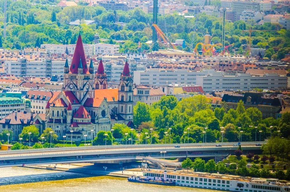 Vienna's Riverside Architecture