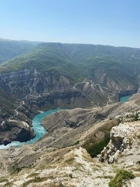 Сулакский каньон и бархан Сарыкум - фото 2
