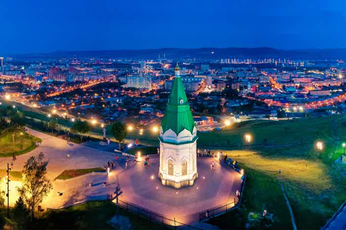 «Огни большого города»: экскурсия по вечернему Красноярску