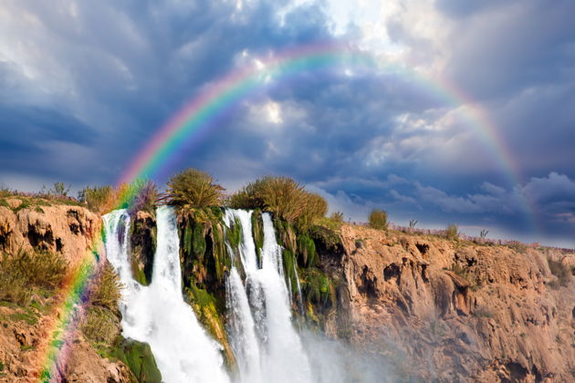 Виды Сердце старого города Анталии — Калеичи и Водопад Дюден