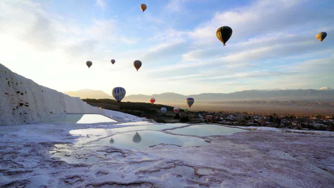 Незабываемый полет на воздушном шаре в Памуккале из Мармариса - фото 5