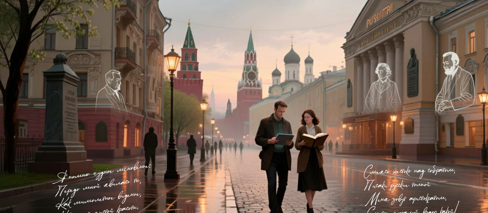 Литературная Москва: квест-экскурсия (без гида) — экскурсия, Москва, Россия | Покатаем