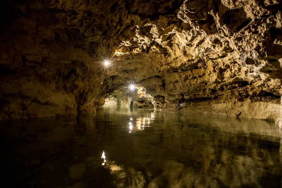 Подземное озеро пещеры Таваш и крепость Сиглигет - фото 9
