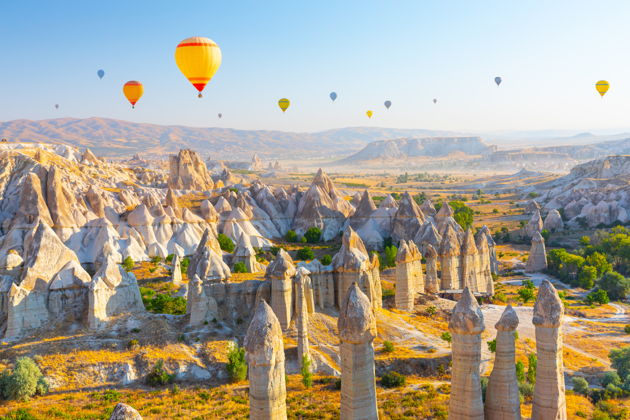 Лучшие смотровые площадки Каппадокии
