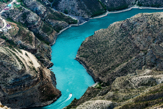 Сердце Дагестана: Сулакский каньон и бархан Сарыкум