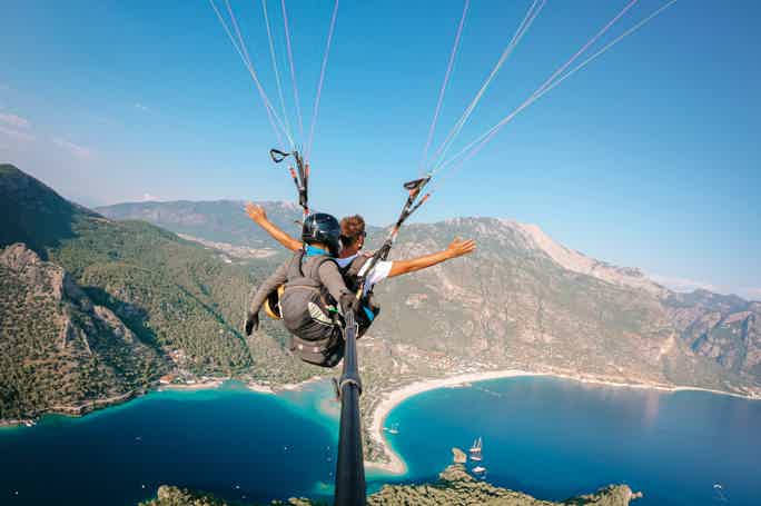 Paragling in Fethiye
