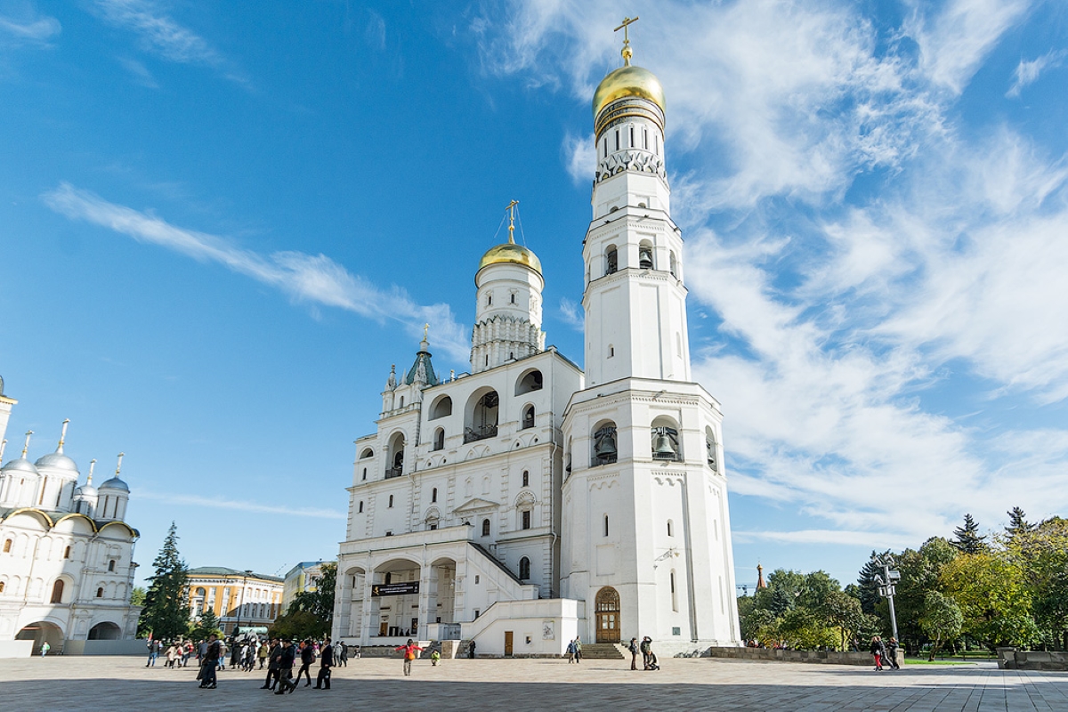 Фотография колокольни Ивана Великого