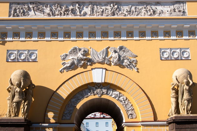 Виды Античные мифы Петербурга (школьная групповая)