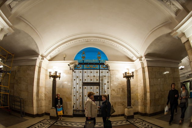 Виды Подземные дворцы Москвы