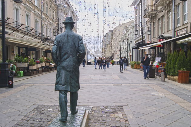 Виды Театральны﻿е улоч﻿ки Москвы
