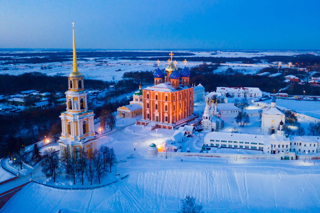 Виды Снежная обзорная по Рязани с посещением Музея-усадьбы И.П.Павлова