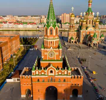 Узнать высоту Преображенской башни