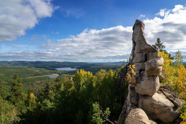 Виды Аракульский Шихан: прогулка по Уралу.