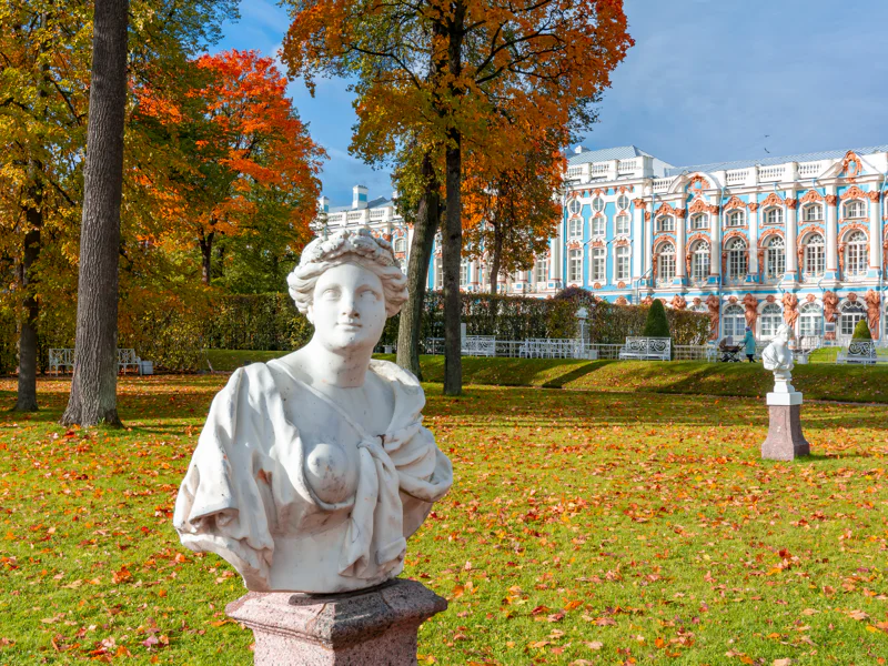 Пушкин (Царское Село): Екатерининский дворец, парк и Янтарная комната — фото 4, Санкт-Петербург | Покатаем