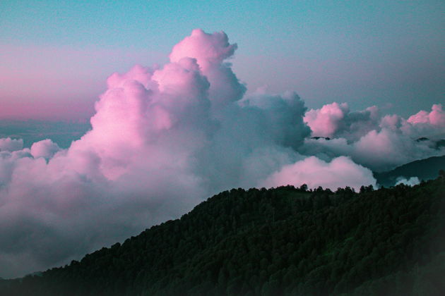 Виды Цветные озера Абуделаури