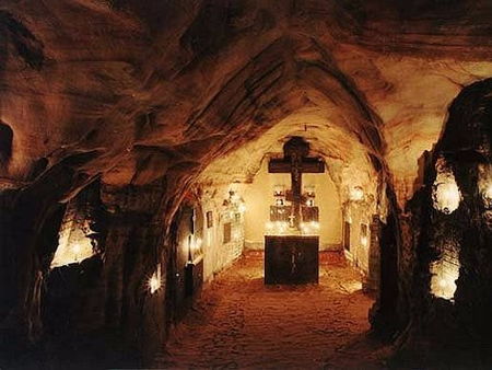 Пещеры Псково Печерского монастыря